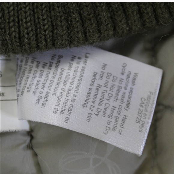 TNA Honey Ryder Vegan Olive Green Parka Aritzia - Picture 8 of 8